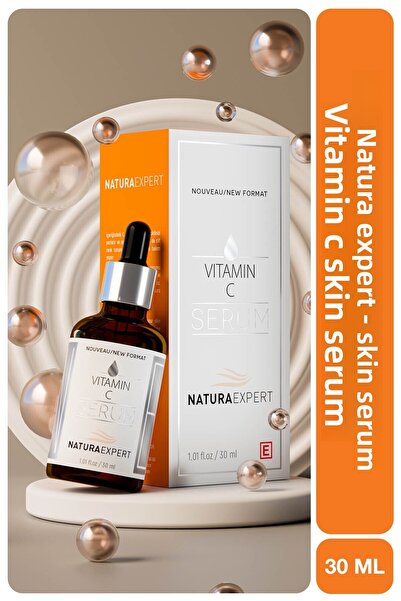 NATURA EXPERT سيروم فيتامين سي 30 مل - عناية مضادة للعيوب ومنيرة للبشرة