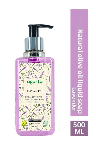 Agarta Natural 500 ml Lavender Liquid Soap