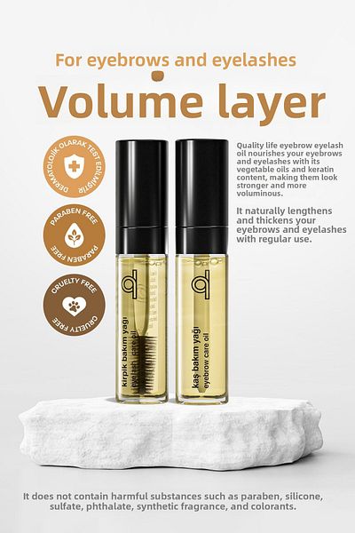 Quality Life Eyebrow Eyelash Serum - 20ml Strengthening Eyebrow and Hair Care