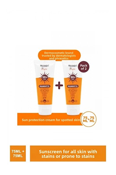 Dermoskin كريم بي برايت بيجمينتيل للحماية من الشمس بعامل حماية من الشمس 50+، ...