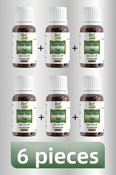 Bio Vitals زيت الصبار - 20 مل، 6 قطع