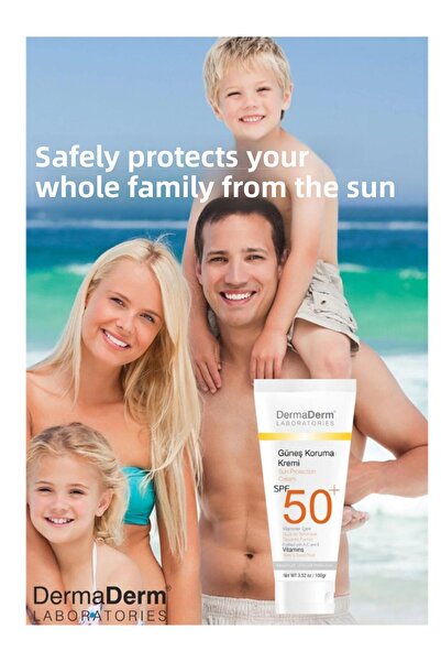 Napure Dermaderm Sun Cream - عامل حماية من الشمس SPF 50 و100 جرام، مجموعة الح...