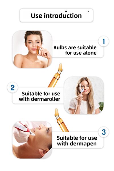 Skin Accents قطعة واحدة من مصل أمبولة لتخفيف المسام وغير اللامع - ديرمابين ديرمارولر الألماني