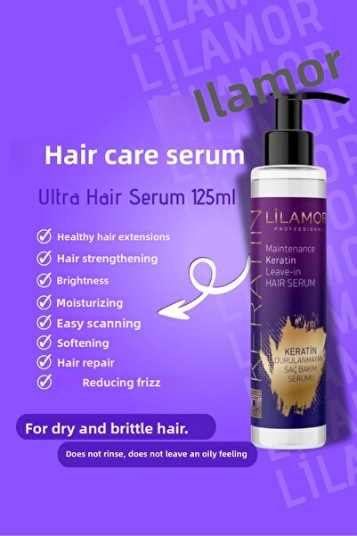 Lilamor سيروم العناية بالشعر بالكيراتين 125 مل