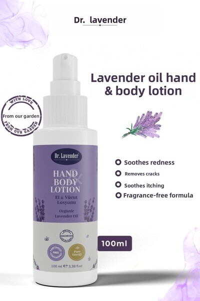 Dr.Lavender لوشن اليد والجسم بزيت اللافندر 100 مل