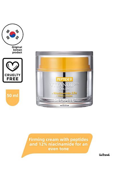 Medipeel Peptide 9 Vitanol Pro Cream 50 ml Peptides Firming Cream for an Even Tone M0409