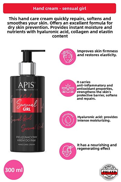 Apis Natural Cosmetics El Kremi - SENSUAL GIRL - 300 ml