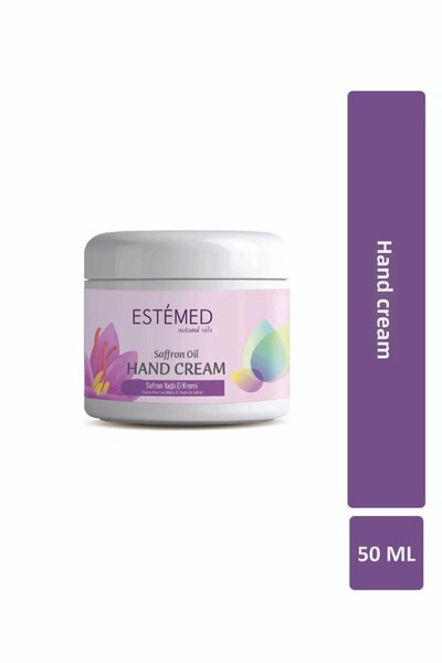 ESTEMED زيت الزعفران وكريم لليدين - زيت الزعفران وكريم 50 مل