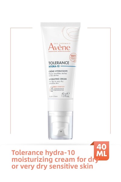Avene Tolerance Hydra-10 Ενυδατική Κρέμα για Ξηρά και Ευαίσθητα Δέρματα 40 ml