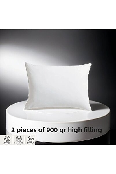 housein Pata din microfibra de 900 gr - Perna din silicon lavabila si antiale...