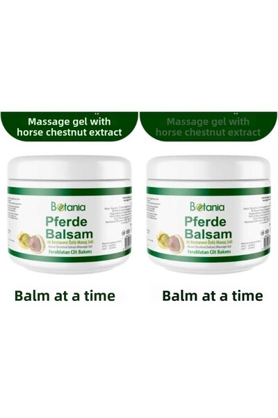 Botania بلسم HMD Pferde - 500 مل جل تدليك بخلاصة الكستناء