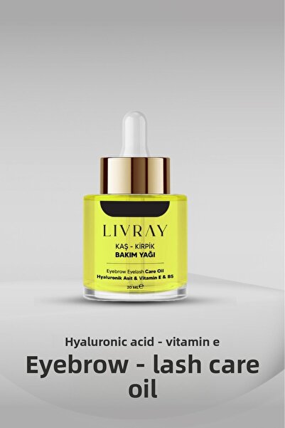 Livray Eyebrow Eyelash Care Oil (20 ml)