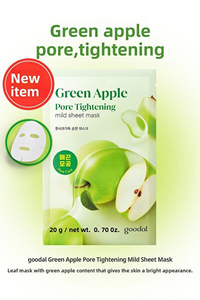 Goodal Sheet Mask with Green Apple Content Goodal Green Apple Pore Tightening...