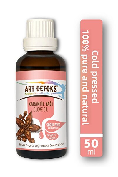 Art Detoks 50ml Clove Oil - 100% Pure and Natural