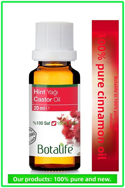 Botalife Castor Oil 20ml 100% Pure and Natural (No Hekzans)