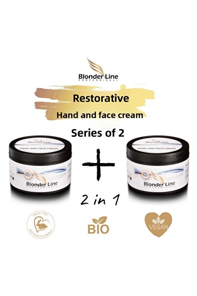 Blonder Line كريم إصلاح لليدين والوجه 300 مل - للطفح الجلدي والحكة وعلامات ال...