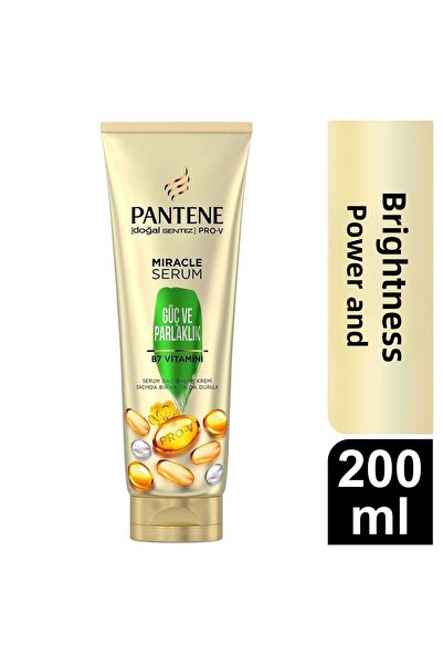 Pantene كريم العناية بالشعر برو-في ميراكلز سيروم القوة والإشراق 200 مل
