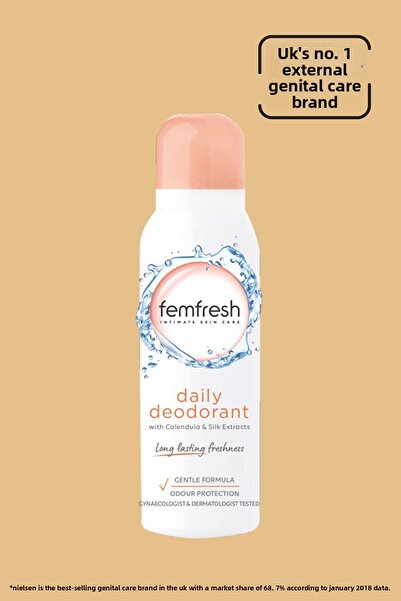 Femfresh Genital Area Deodorant - Feminine Freshness Intimate Deodorant 125 ml