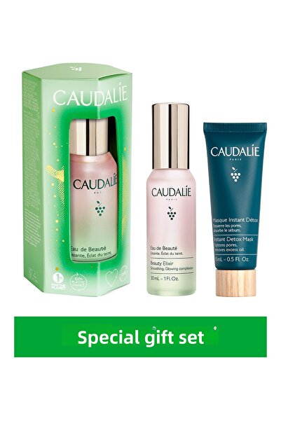 Caudalie Beauty Elixir & Detox Mask Duo (Beauty Elixir 30 ml + Detox Mask 15 ml)
