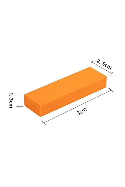 Choice 1pc orange 1 Pc Easy Limescale Eraser Rubber Household Kitchen Cleaning Tools Kitchen Toilet Rust Br