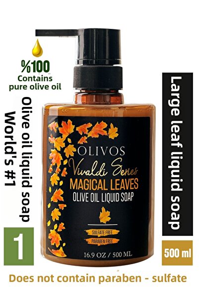 Olivos صابون اليد السائل بزيت الزيتون الطبيعي 100% من سلسلة فيفالدي، 500 مل
