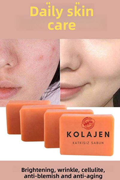 VERANT 150 جرام صابون كولاجين طبيعي - مضاد للتجاعيد والسيلوليت والعيوب