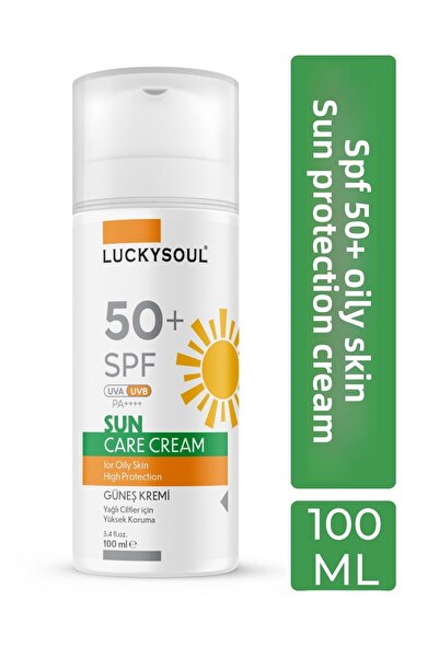LUCKY SOUL واقي من الشمس (للبشرة الدهنية) 100 مل - حماية عالية 50+ SPF