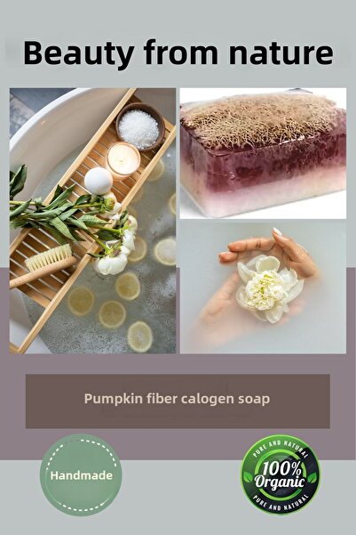 Simplexin Double Pumpkin Fiber Collagen Soap