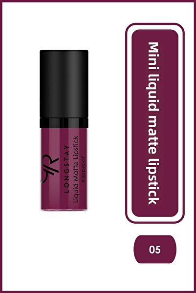 Golden Rose Liquid Mini Matte Lipstick - Longstay Liquid Matte Lipstick Νο: 0...