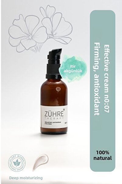 ZÜHRE THERAPY كريم تأثير مضاد للأكسدة رقم: 07