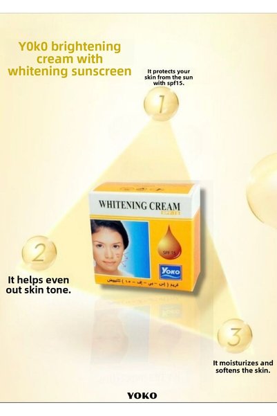YOKO Face Cream - Sunscreen and Brightening 4Gr.