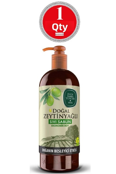 Eyüp Sabri Tuncer Natural Olive Oil Liquid Soap 750 ml Vegan Soap