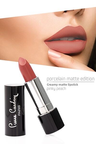 Pierre Cardin أحمر شفاه بورسلين مطفي - بينكي بيتش -207