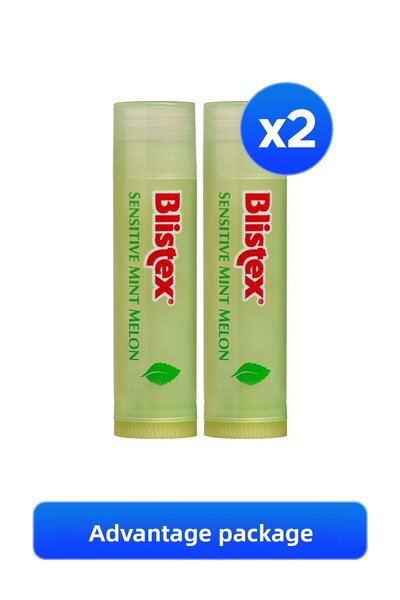 Blistex البطيخ النعناعي الحساس - كريم العناية بالشفاه المغذي والمرطب بخلاصة ا...