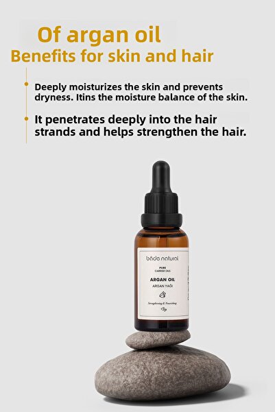 Bade Natural Argan Oil Cold Pressed 100% Pure 30 ml