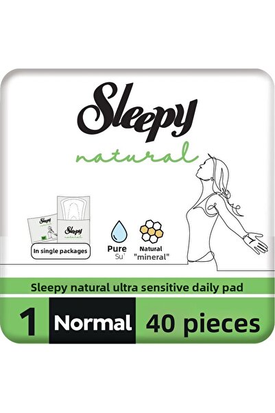 Sleepy فوط يومية عادية - طبيعية فائقة الحساسية، 160 قطعة