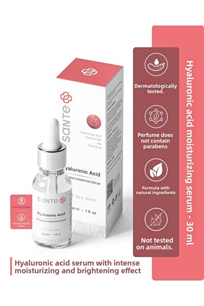 SantePlus سيروم حمض الهيالورونيك المرطب والممتلئ 30 مل