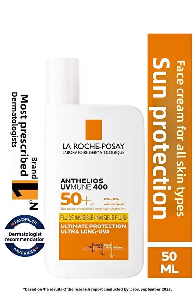 La Roche Posay واقي الشمس للوجه والعين .أنثيليوس Uvmune Fluid SPF 50 واقي من ...