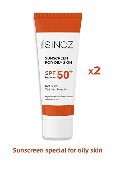 SİNOZ Sinoz Spf 50+ Sebum Balancing Brightening Facial Sunscreen - for Mixed-...