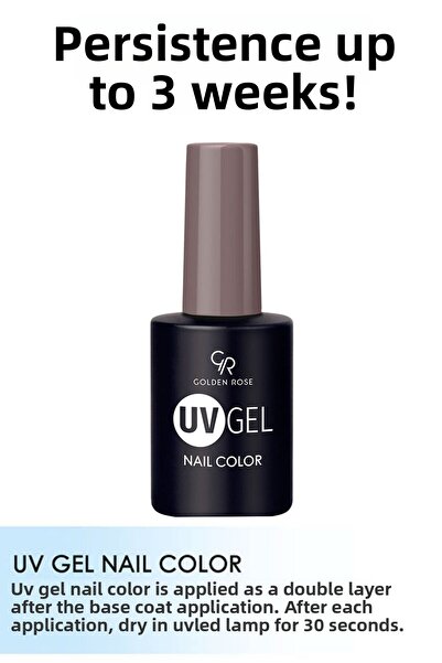 Golden Rose Uvgel Nail Color Permanent Nail Polish 137