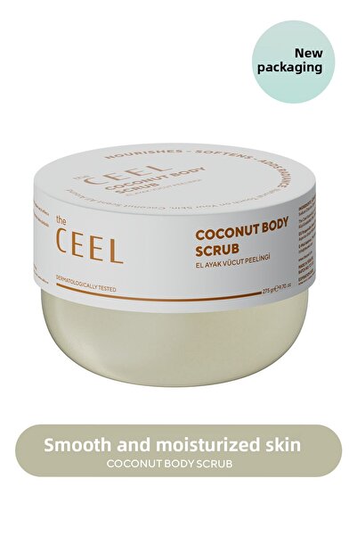 The Ceel مستخلص جوز الهند - مقشر مرطب ومغذي ومزيل للغرق وتنقية الجسم 275 جم