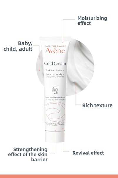 Avene Cold Cream Crema hidratanta pentru ten uscat 40 ml