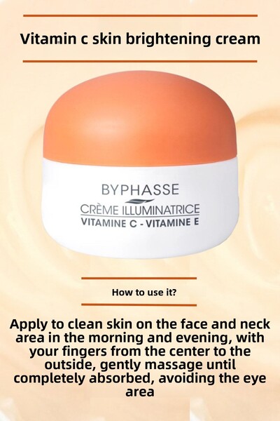 BYPHASSE Vitamin-C Skin Booster Skin Brightening Cream 50ml