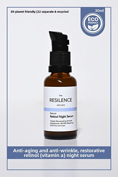 The Resilence Skincare مصل ريتينول الليلي المضاد للشيخوخة والتجاعيد (فيتامين ...