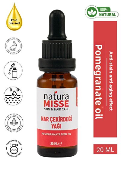 NaturaMisse 20 مل زيت بذور الرمان - نقي معصور على البارد