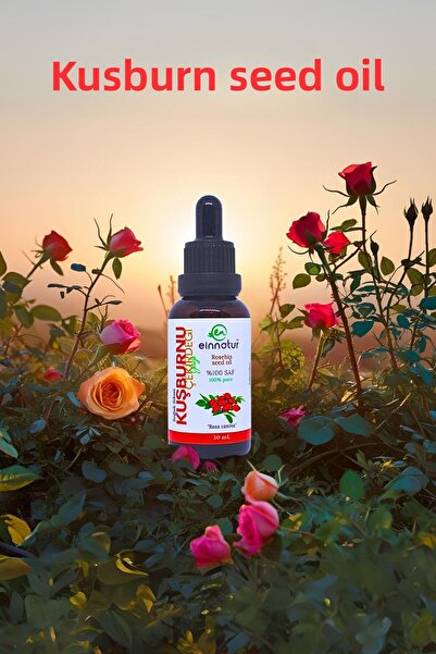 EinNatur زيت بذور ثمر الورد 30 مل - نقي 100%، زيت بذور روزا كانينا، معصور على...