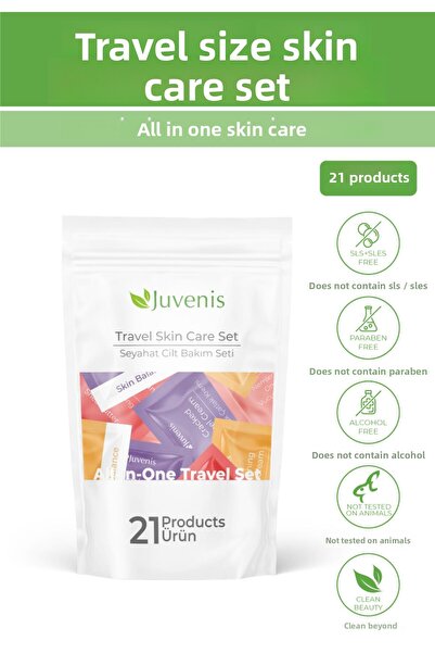 Juvenis Travel Size Skin Care Set - Renewing, Repairing, Relaxing Hand, Foot ...