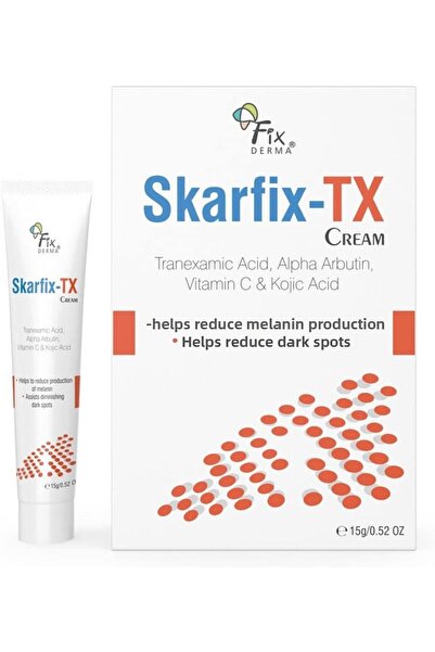 FixDerma كريم إزالة تصبغات الوجه سكارفيكس 15 جرام 10% حمض الترانيكساميك + 2% ...