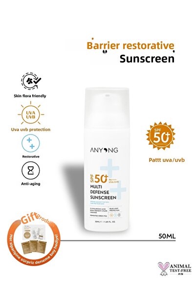 Anyong Moisturizing and Repairing Sunscreen – Spf 50+ – for Face – New Genera...