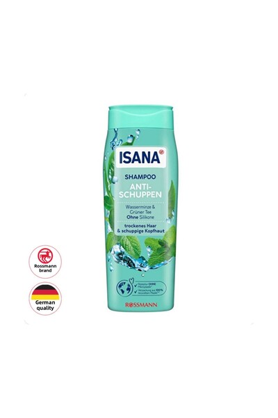 ISANA Water Mint and Aventurine Shampoo